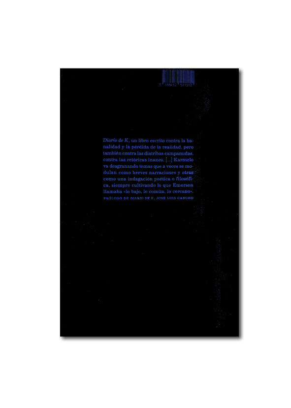 DIARIO DE K (2010–2022) / Karmelo C. Iribarren