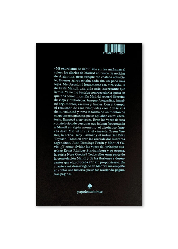 LAS FICCIONES DE FRITZ MANDL / Eduardo Pogoriles