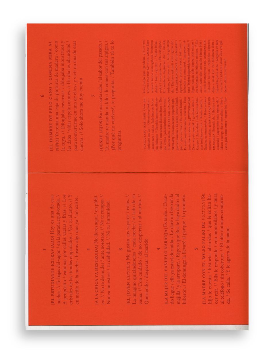 METRO (SIETE POEMAS) / Beatriz Chivite