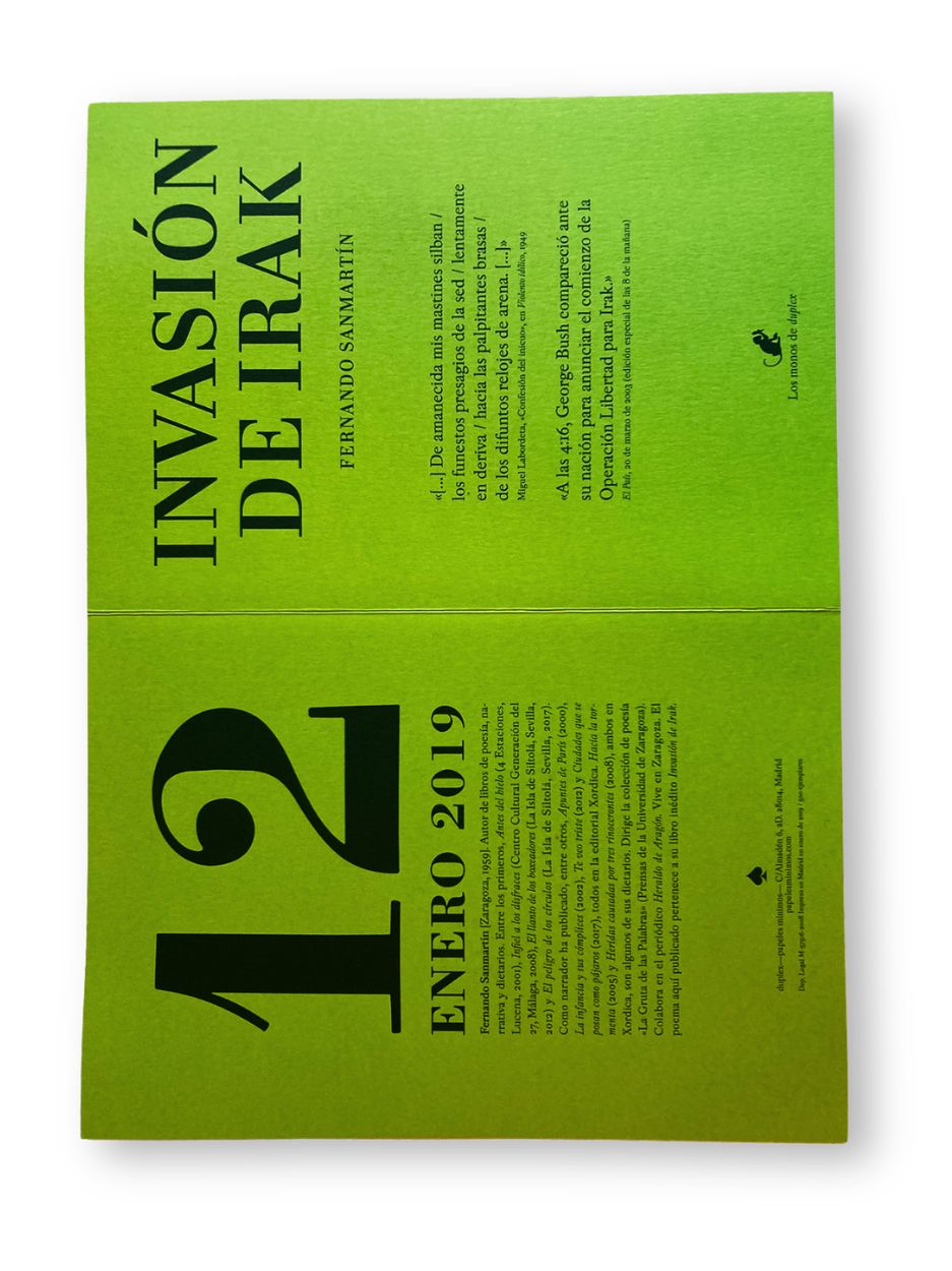INVASIÓN DE IRAK / Fernando Sanmartín