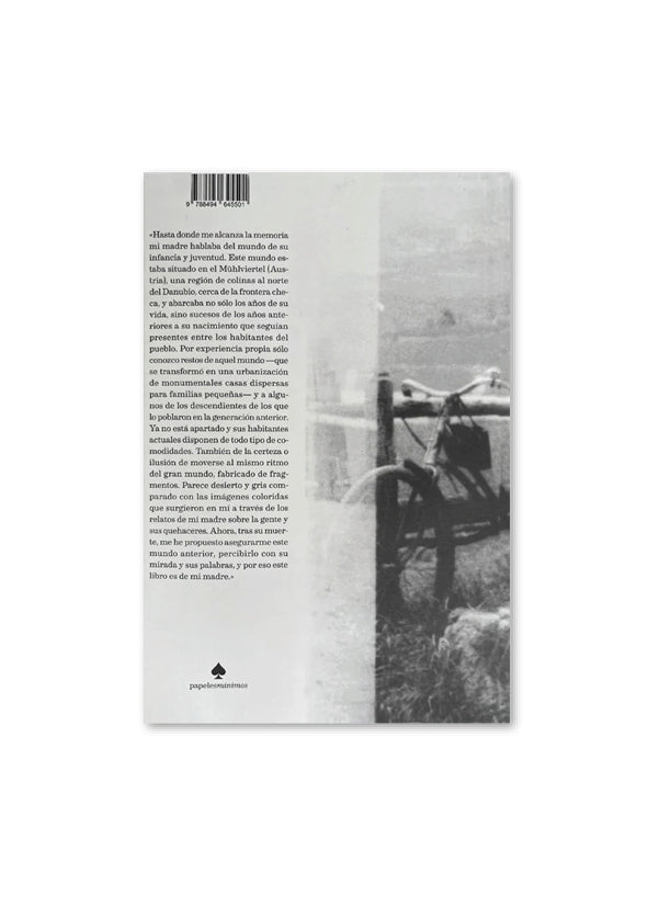 ESTE LIBRO ES DE MI MADRE / Erich Hackl