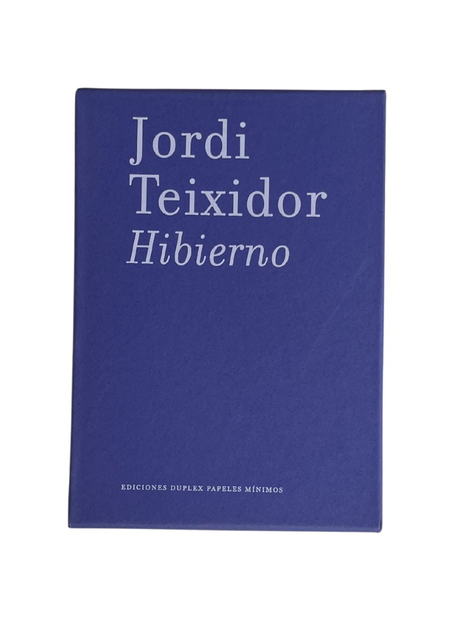 HIBIERNO (ENCARTE) / Jordi Teixidor