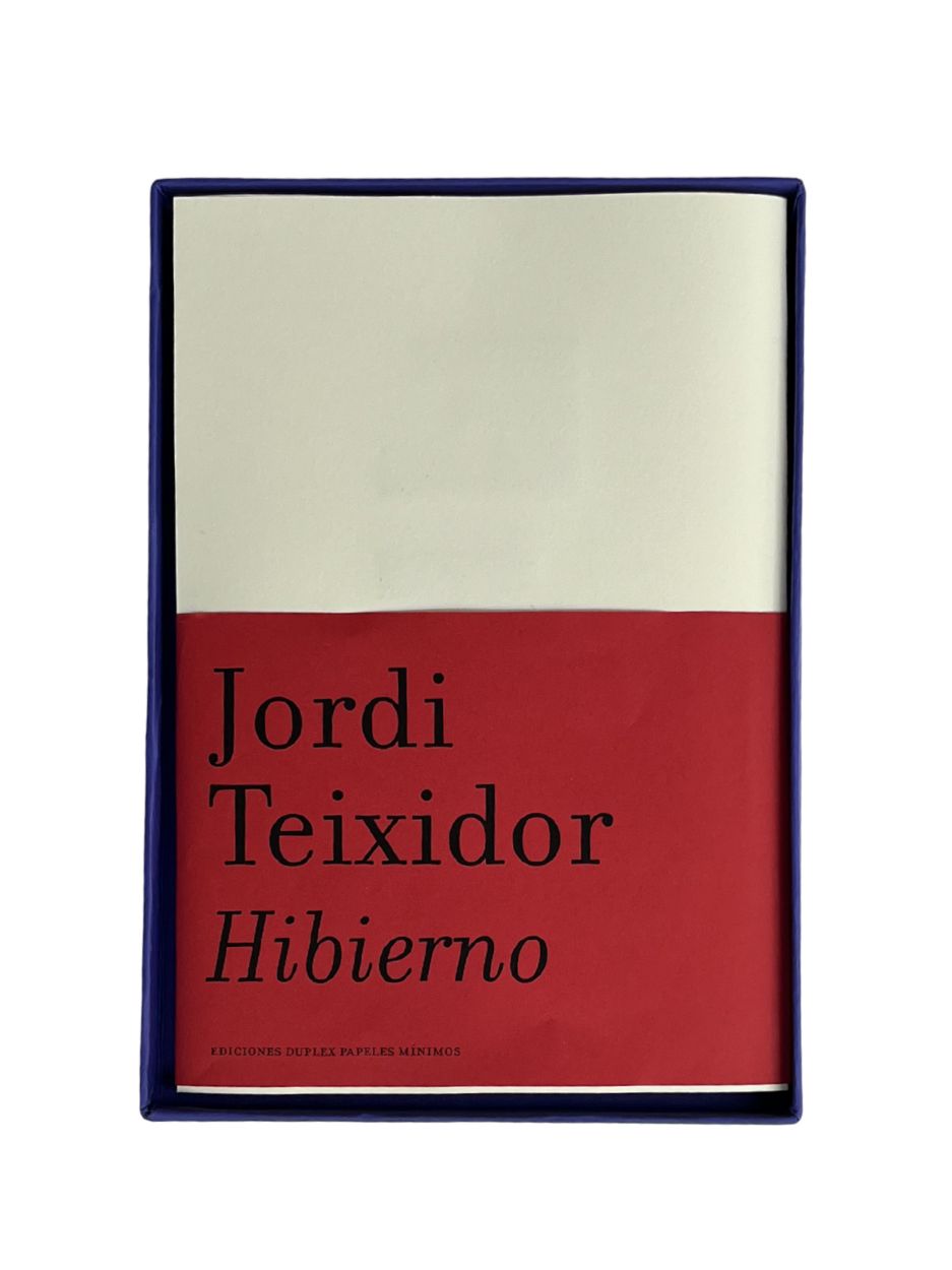 HIBIERNO (ENCARTE) / Jordi Teixidor